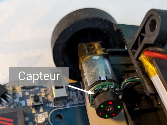 codeur magnétique à 6 pôles